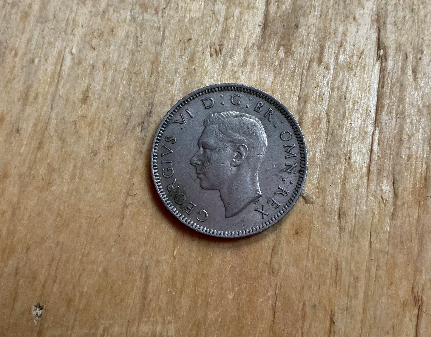 1948 British 1 shilling Coin (George VI),