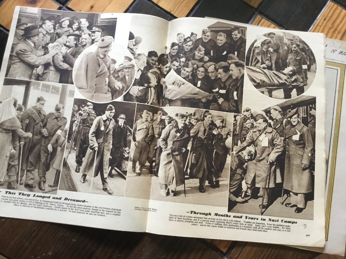 WW11 The War Illustrated Magazines No.168 , 169 ,Vol.7