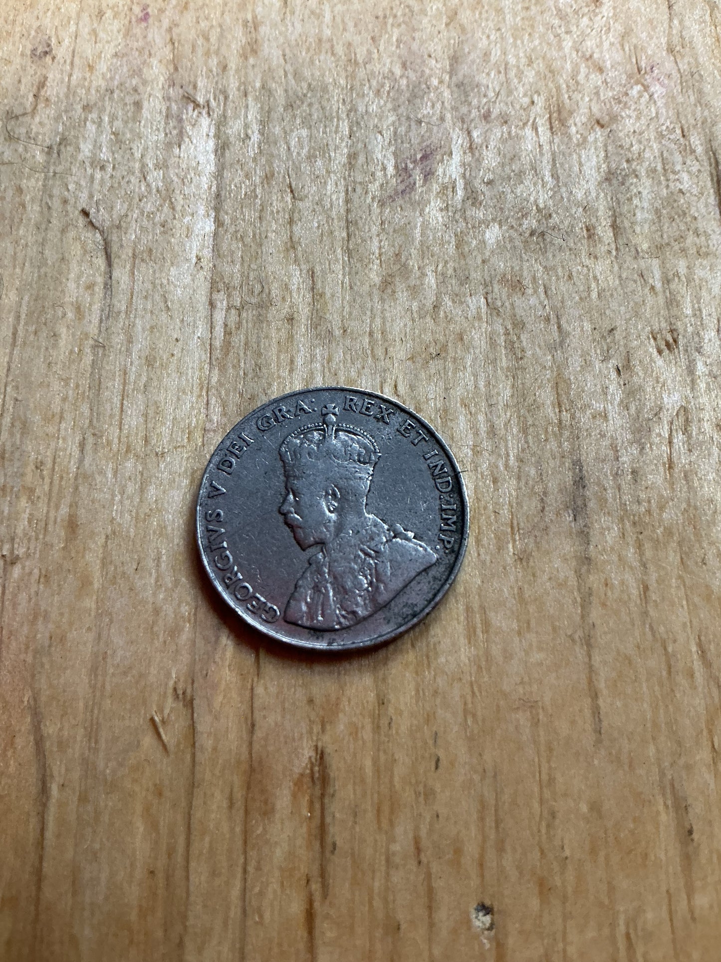 1924 Canadian 5-Cent Nickel Coin