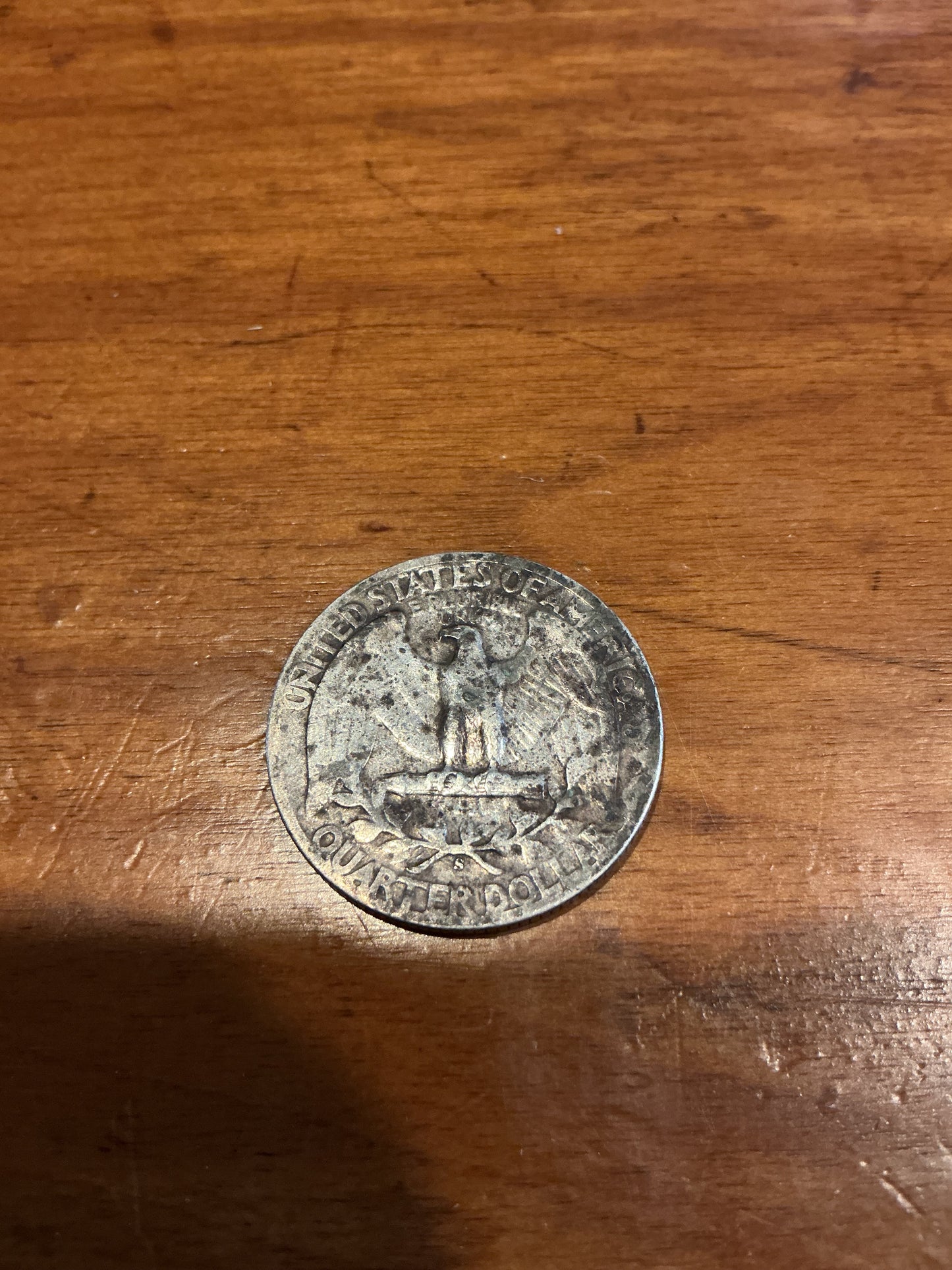 1944 U.S. 25-cent coin is a Washington quarter Silver