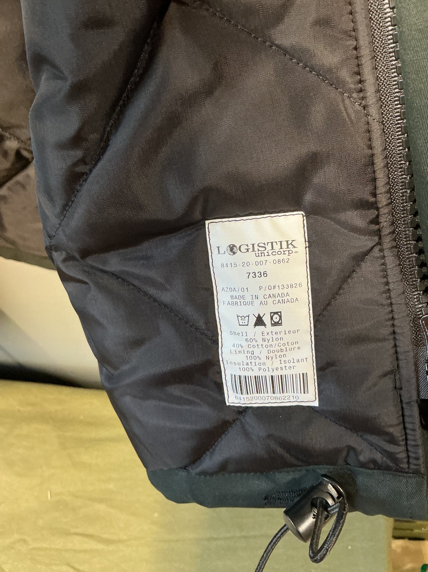 Canadian Military Winter Parkas Small -tall 73/36