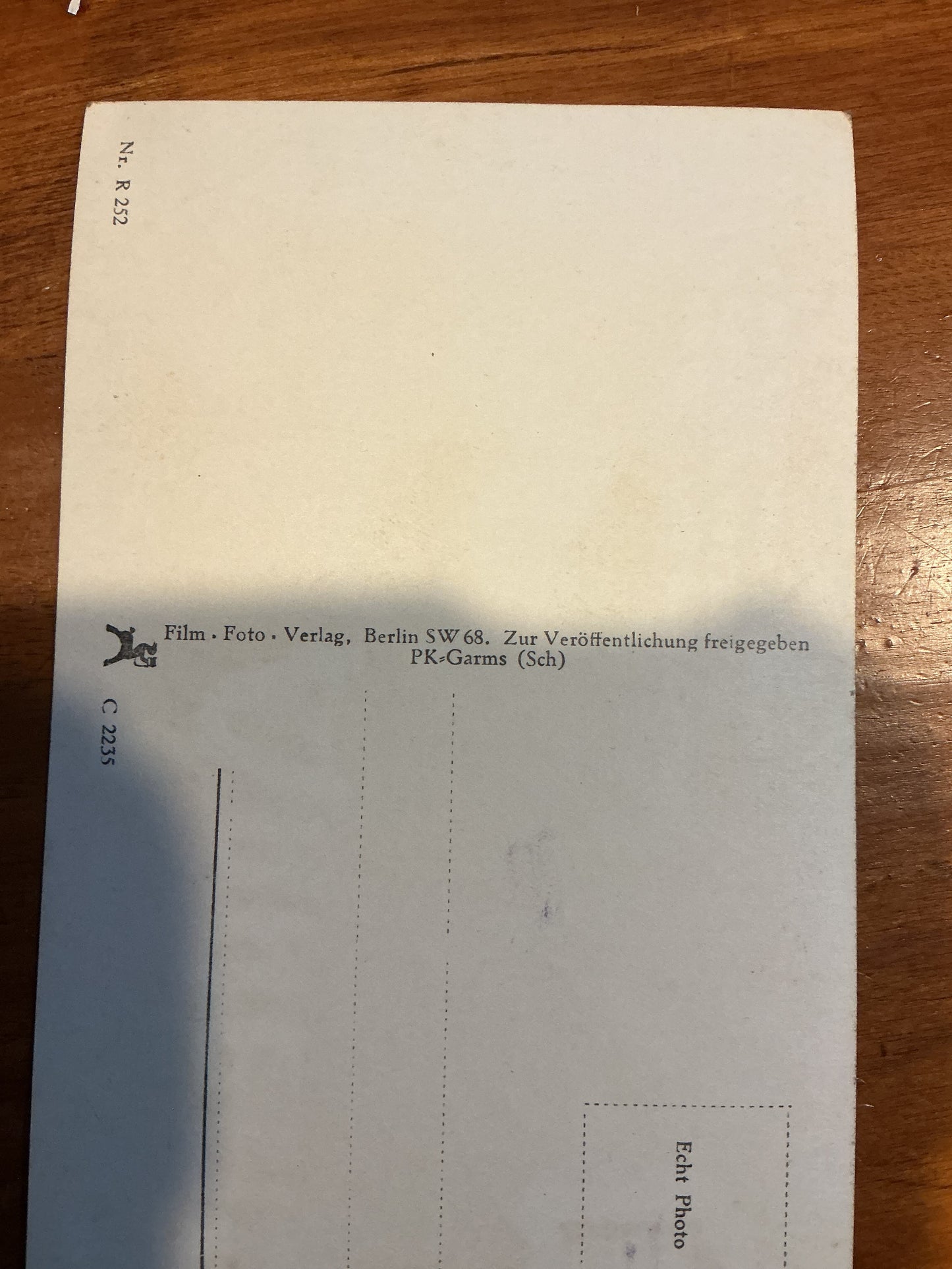 WWII German Kriegsmarine postcard