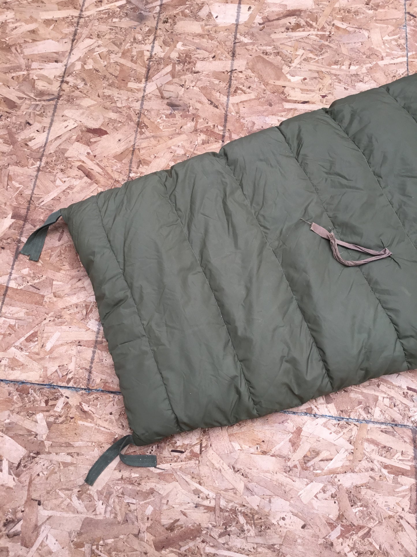 Single Canadian Military Down filled Sleeping Bag and Compression Bag