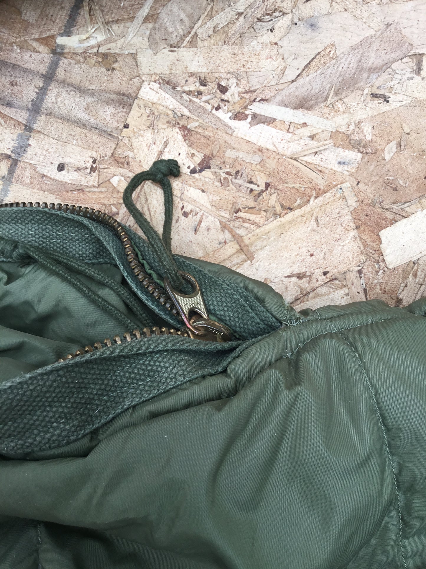 Single Canadian Military Down filled Sleeping Bag and Compression Bag