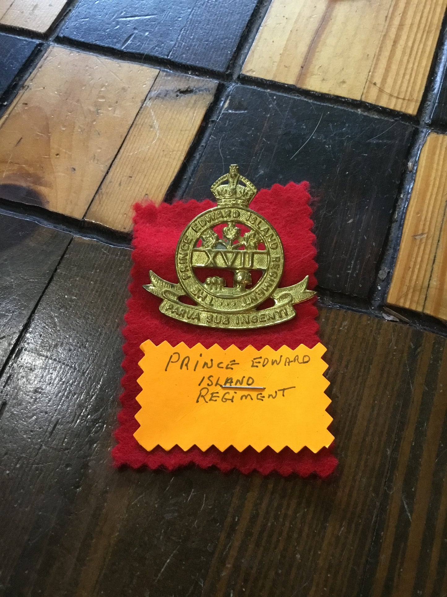 WW11 Prince Edward Island Regiment Badge