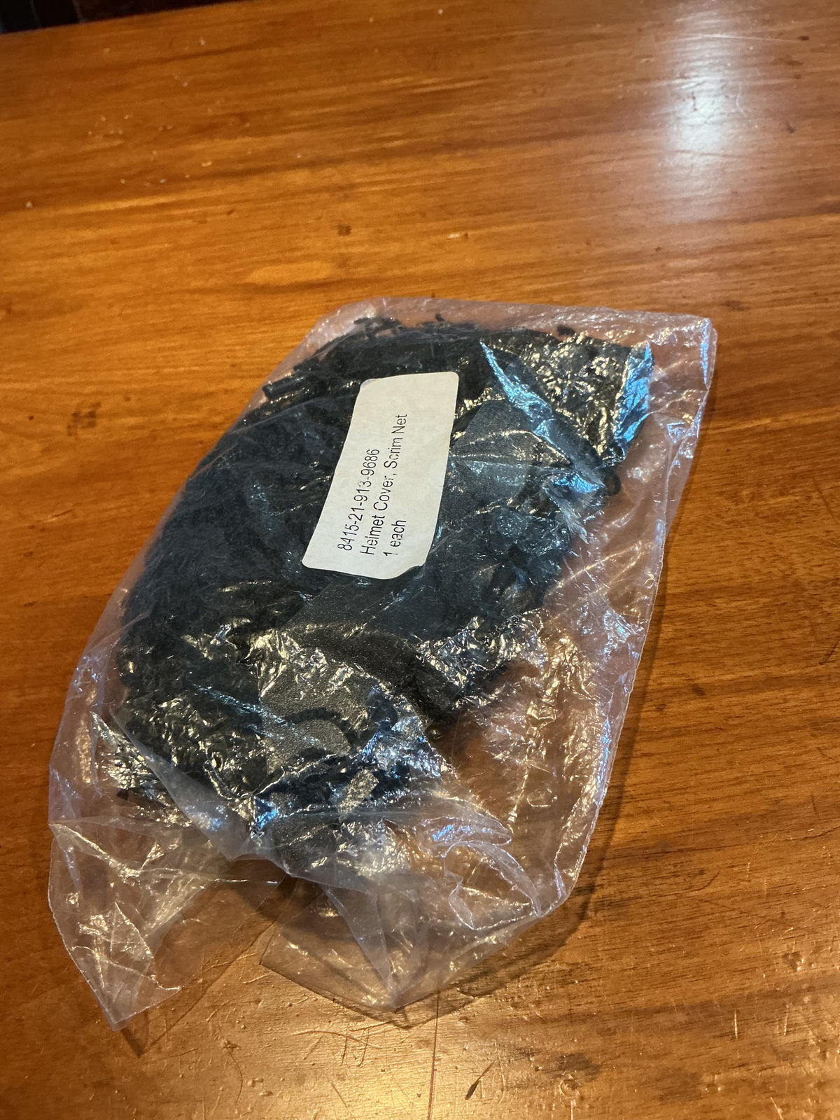 New Canadian Forces Helmet Scrim Netting Black