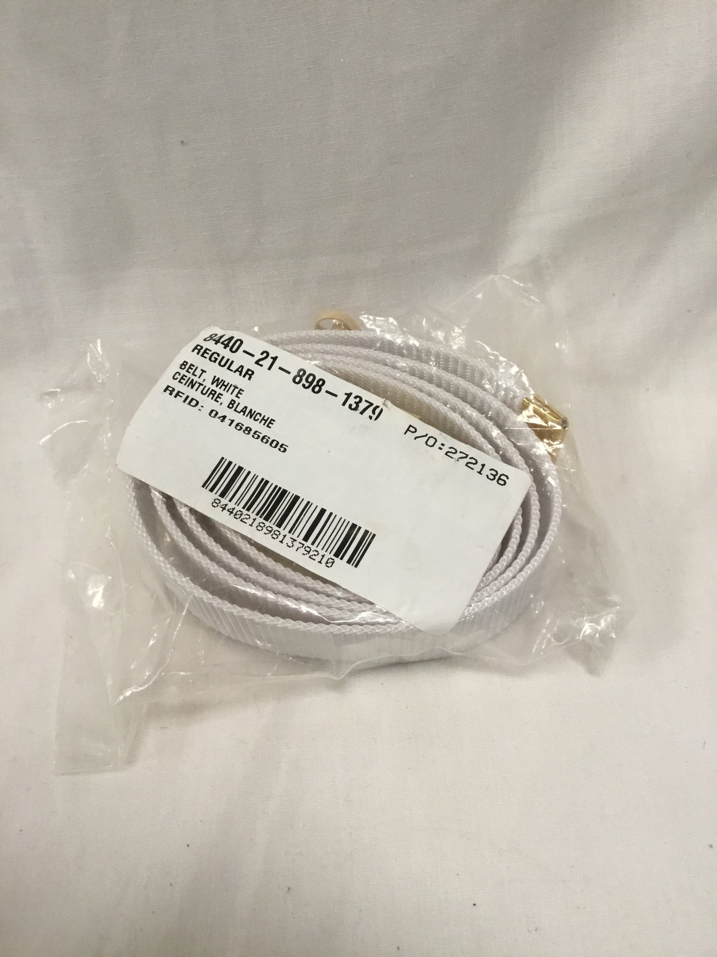 Canadian Navy Dress Belt Brass Buckle