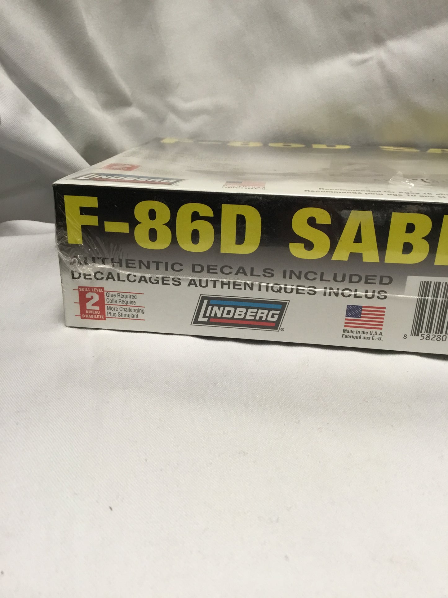 Lindberg Factory Sealed F-86D Sabre 1:48 Scale Model Kit sealed.
