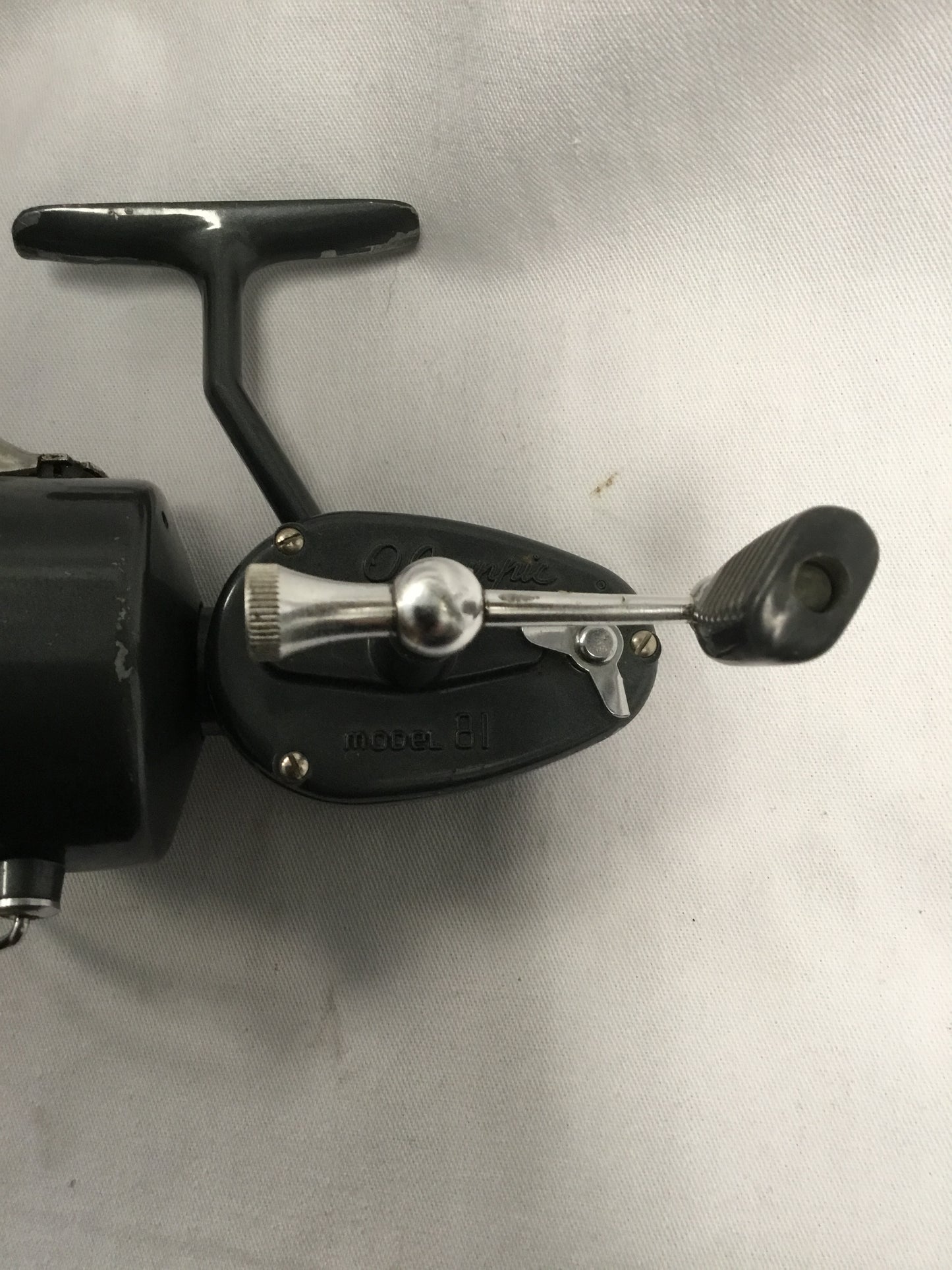 Vintage Olympic model 81 open face reel