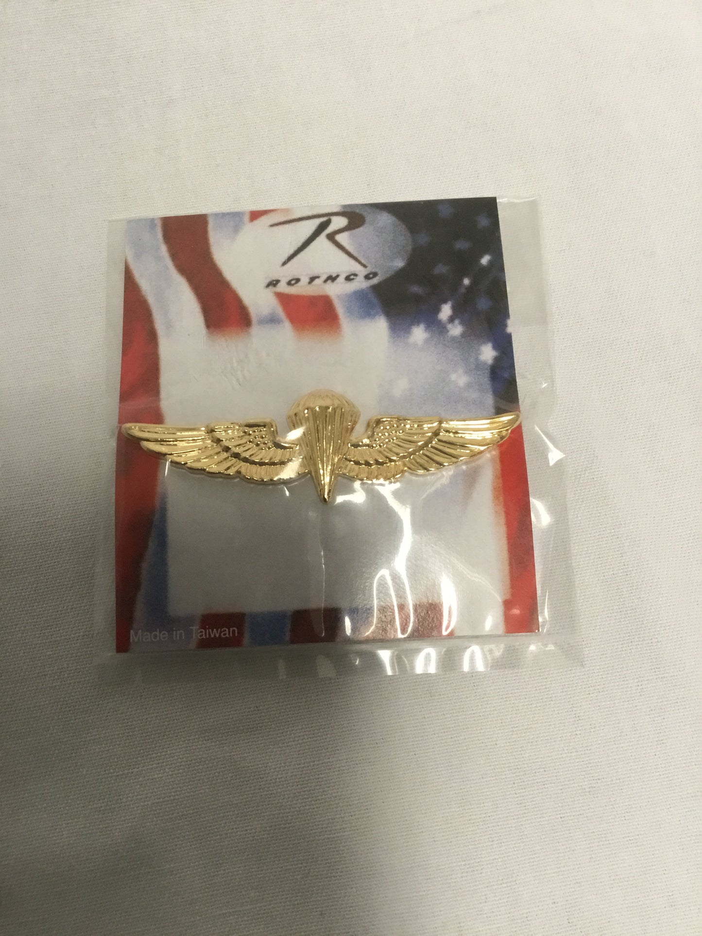 Gold Color US Para-Wings Badge/Pin