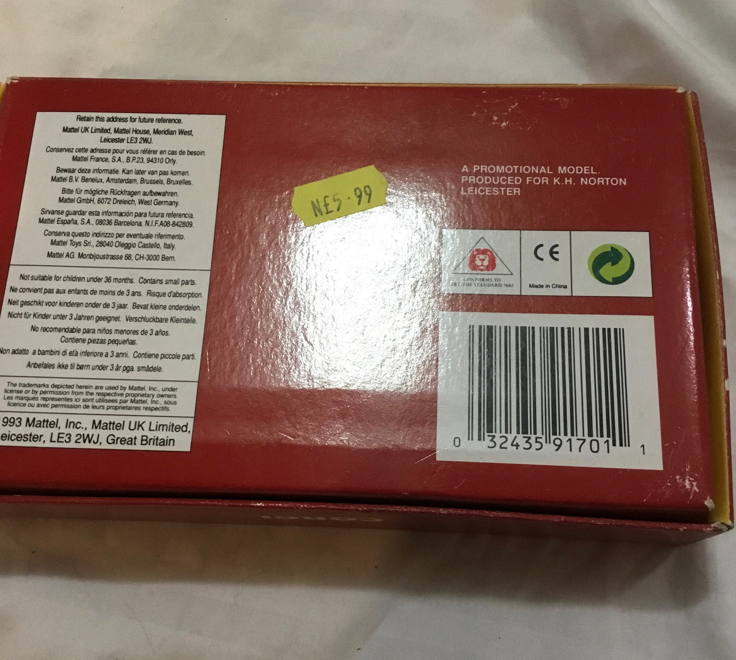 Corgi midland Fox Metro Bus in box 1993