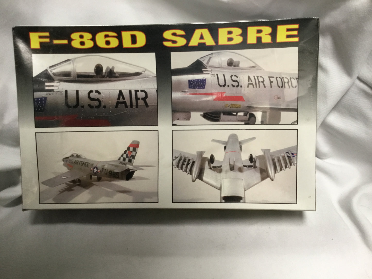 Lindberg Factory Sealed F-86D Sabre 1:48 Scale Model Kit sealed.