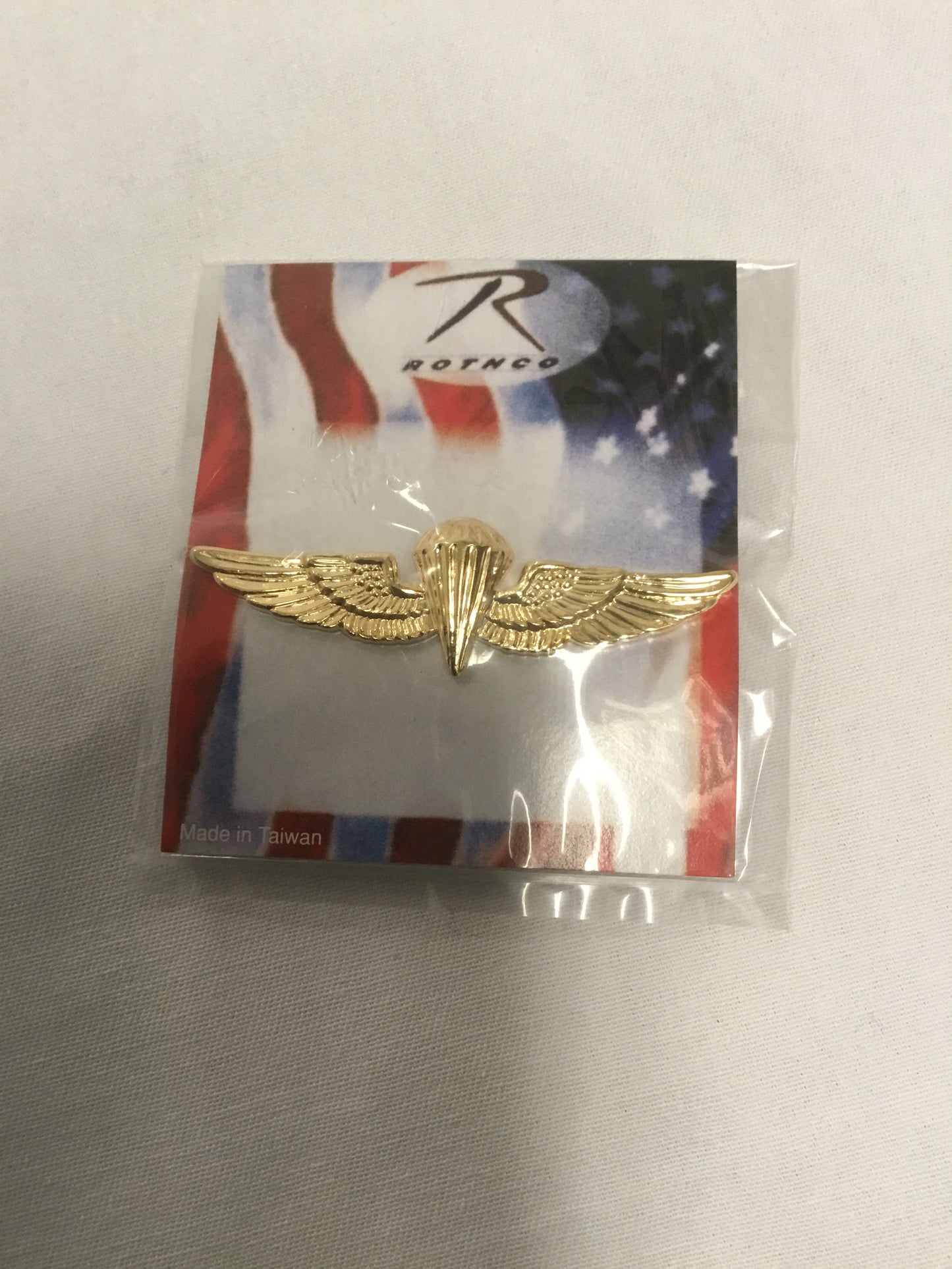 Gold Color US Para-Wings Badge/Pin