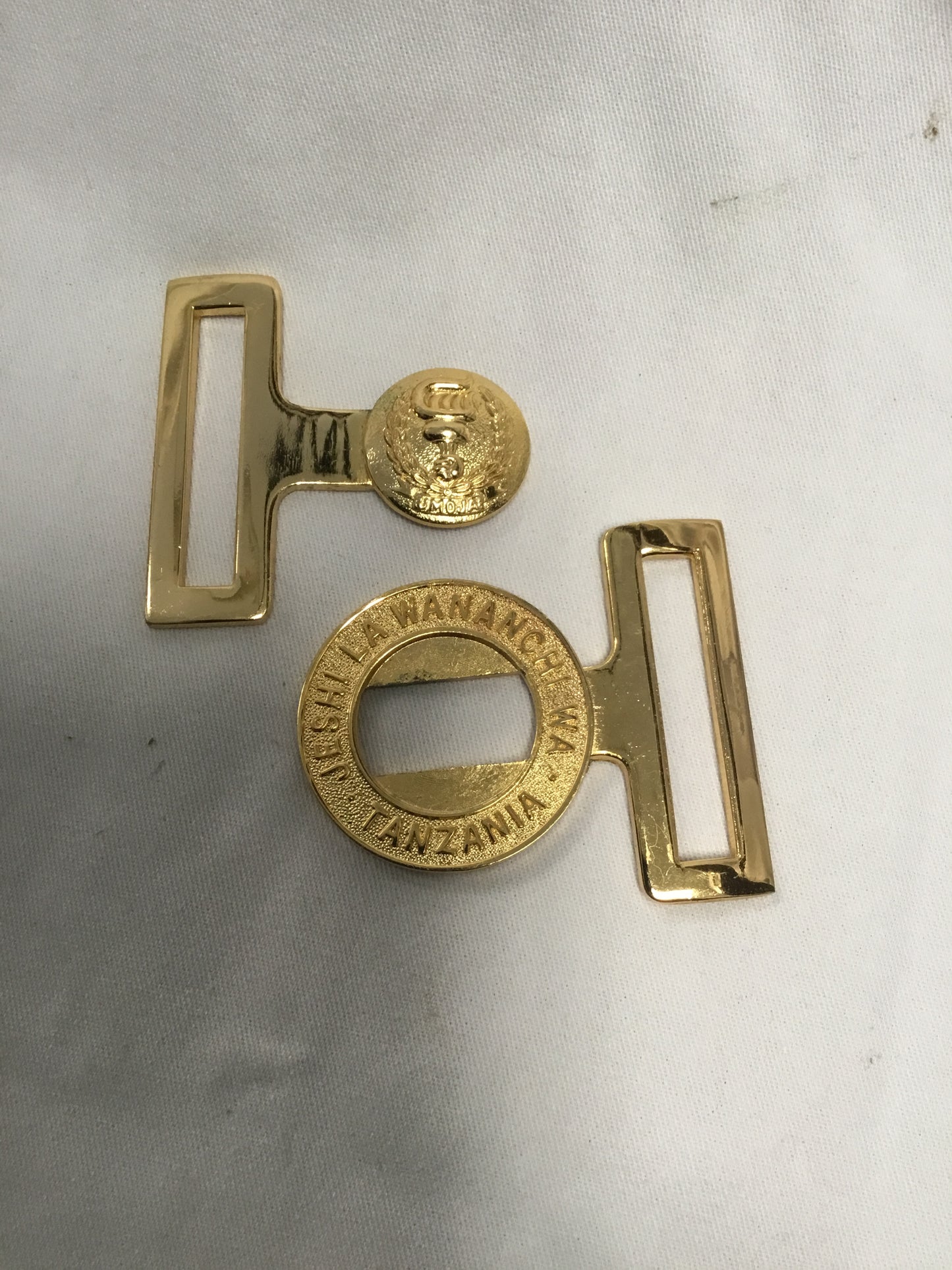 Tanzania two piece belt buckle