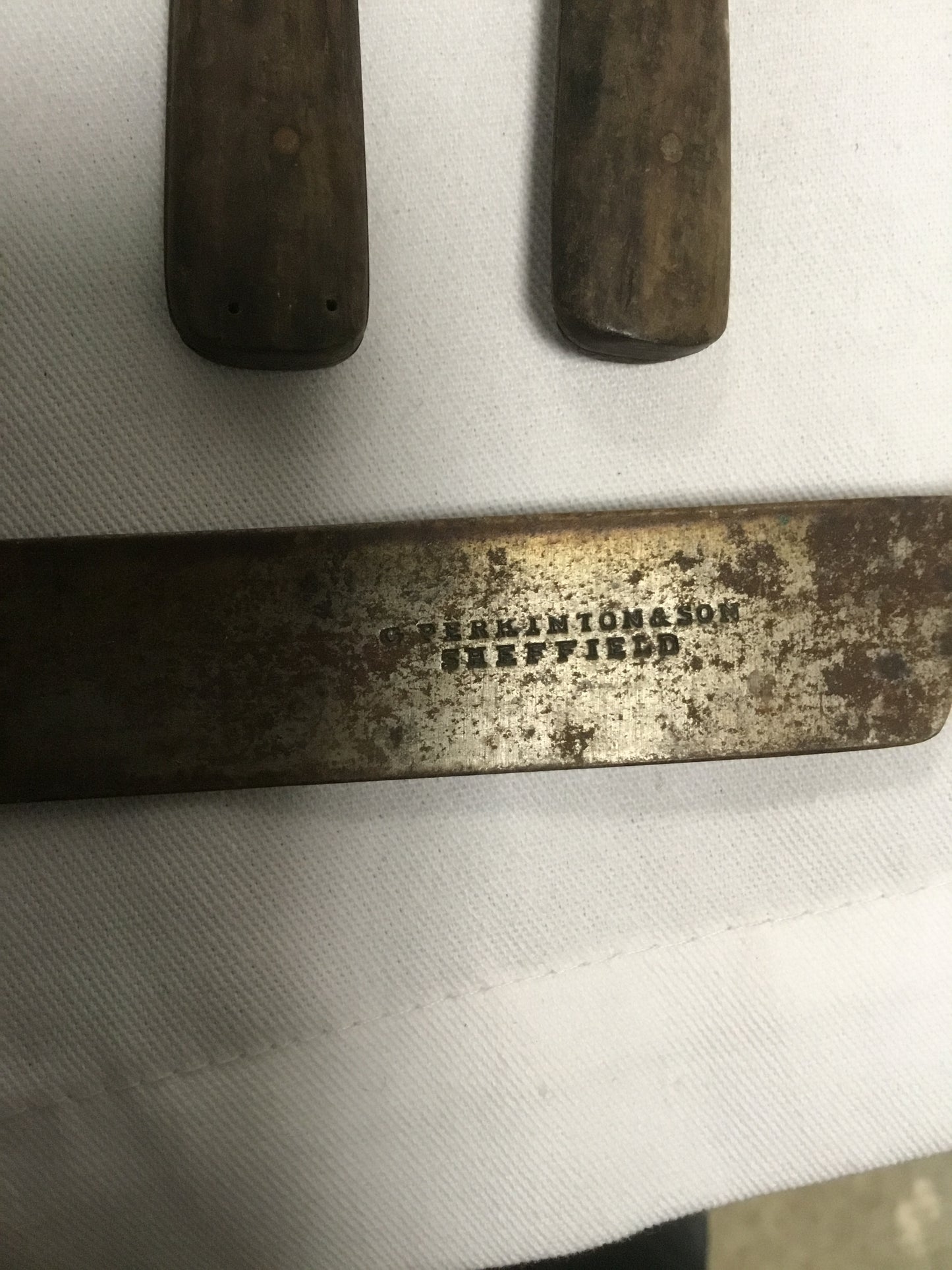 Early Antique Cutlery 8 pieces Sheffield England