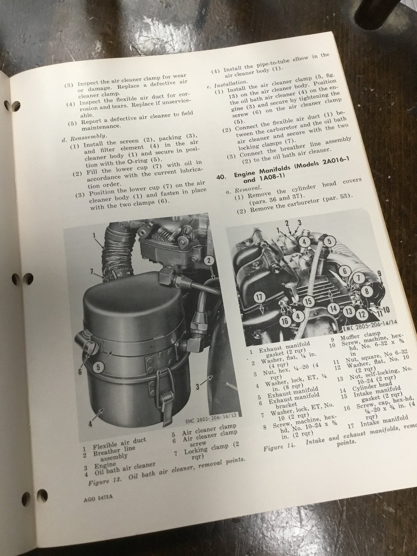 Military Gasoline Manual 1960 TM 5 -2805-206-14