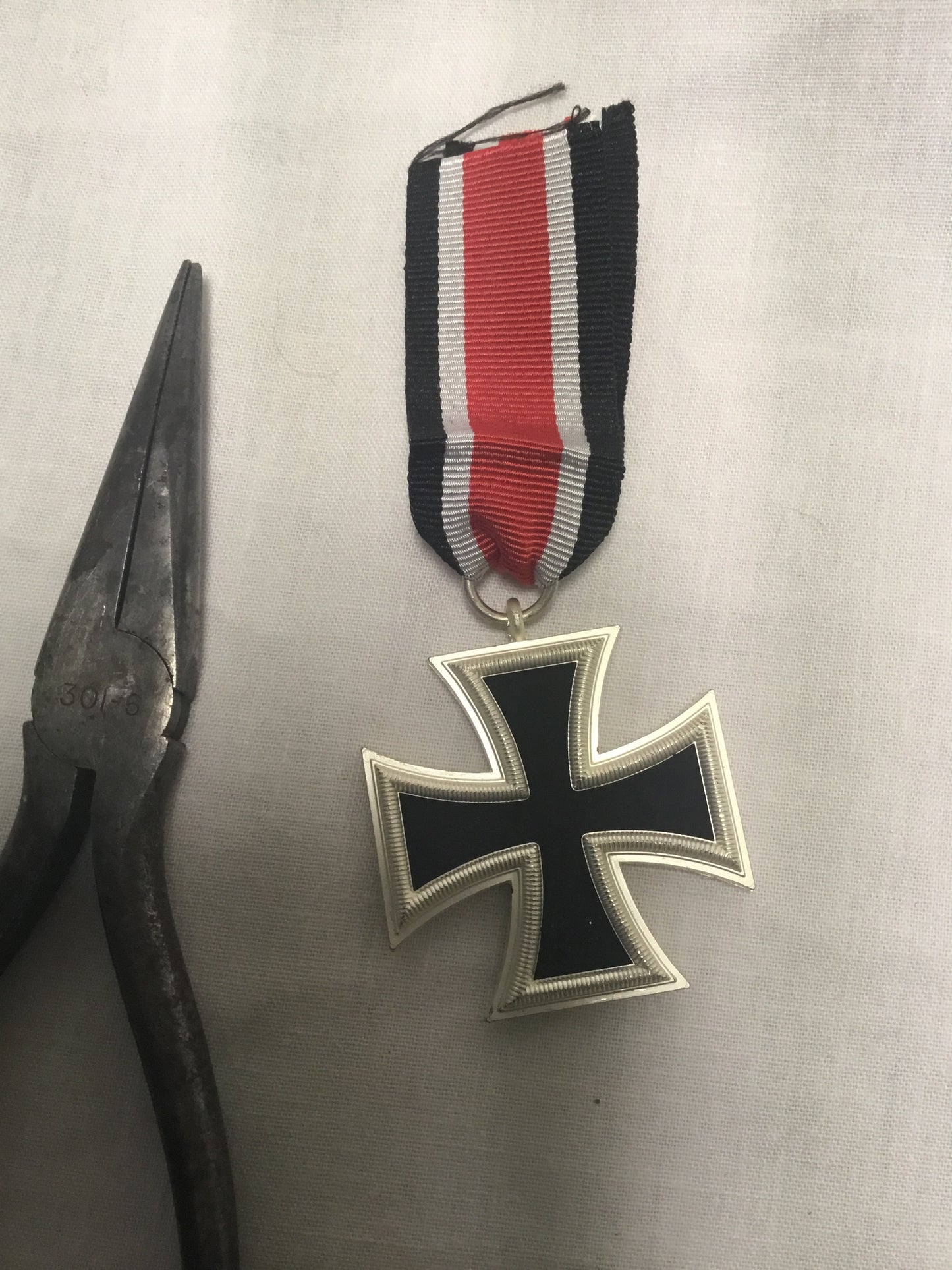 Reproduction German Iron Cross with ribbon