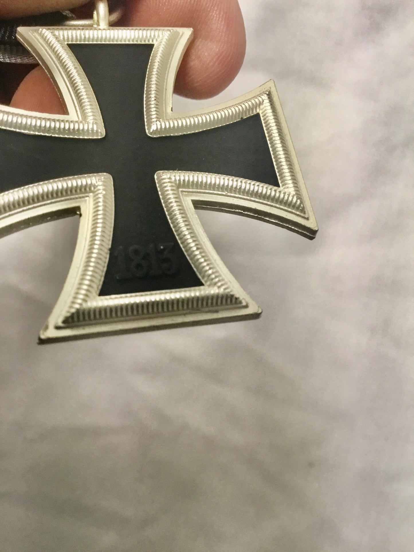 Reproduction German Iron Cross with ribbon