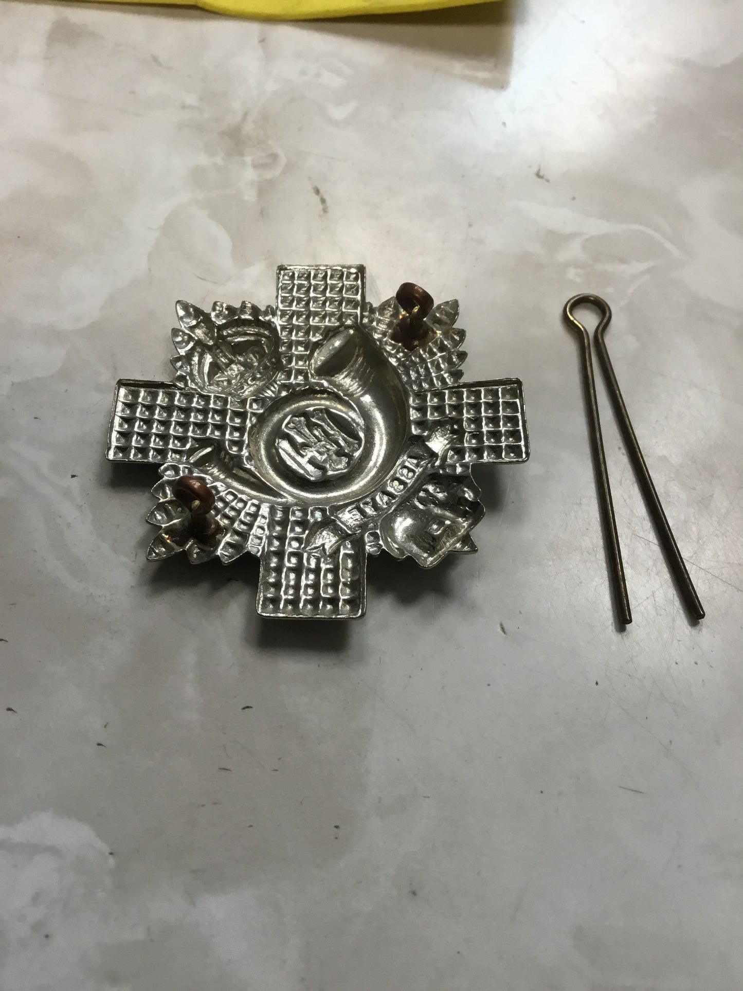 UK-Scotland  Highland Light Infantry , Badge