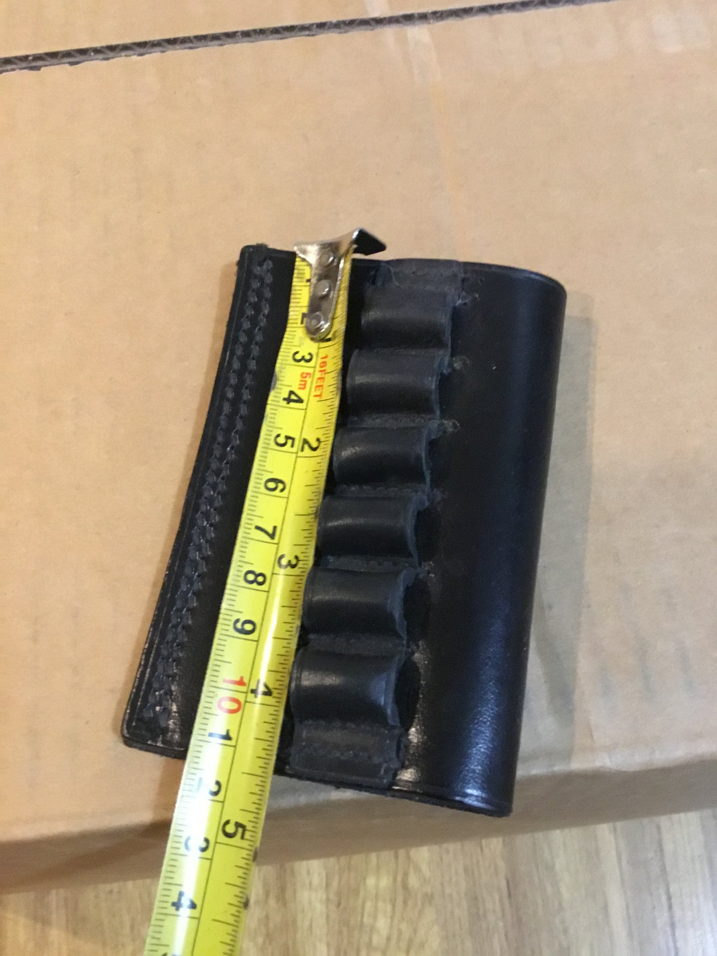 Vintage Leather belt Shell Holder