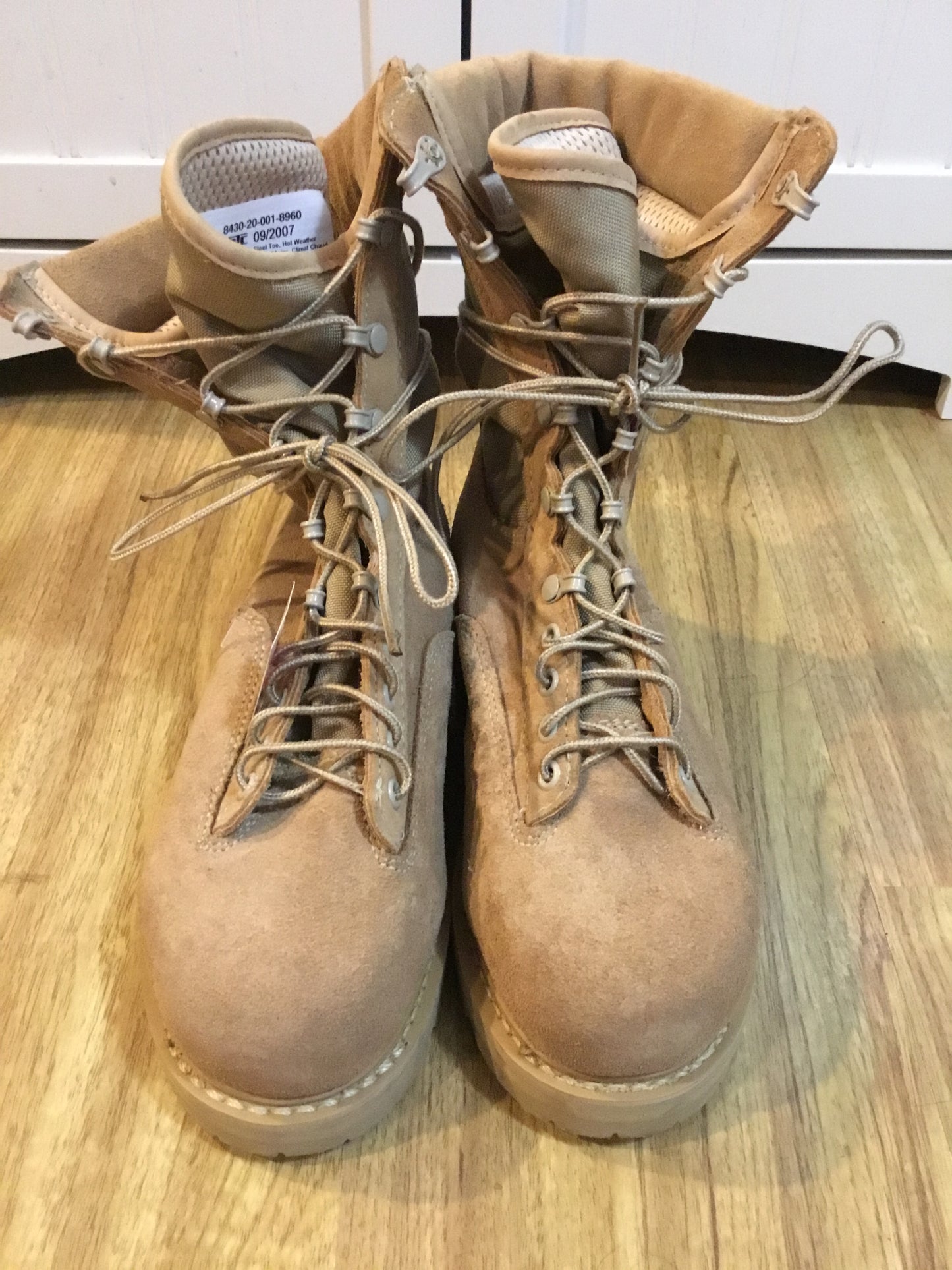 Hot Weather Combat Boots Steel Toe