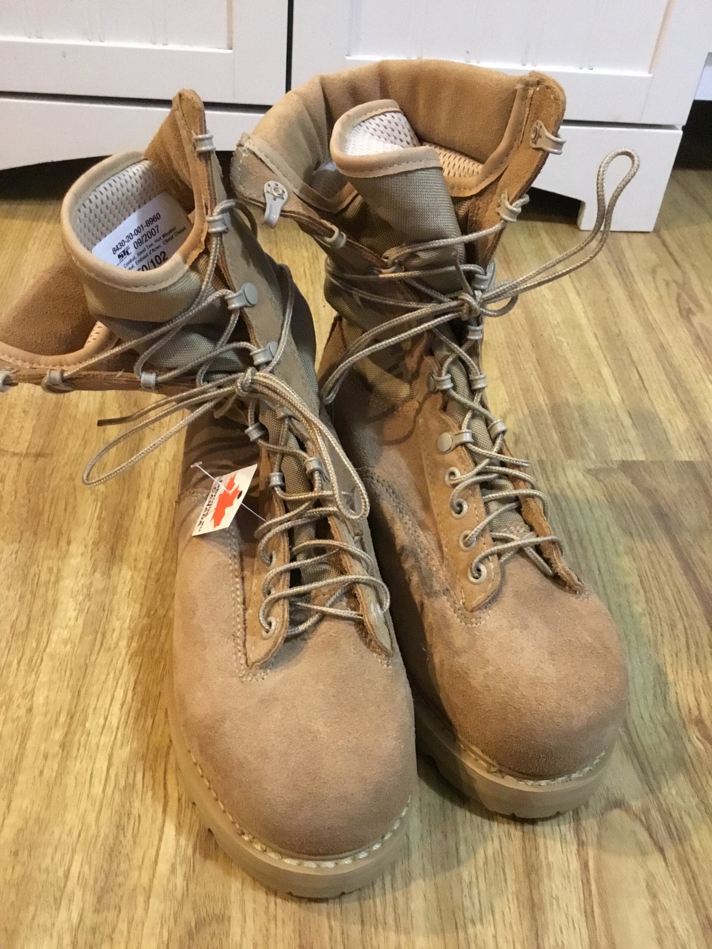 Hot Weather Combat Boots Steel Toe