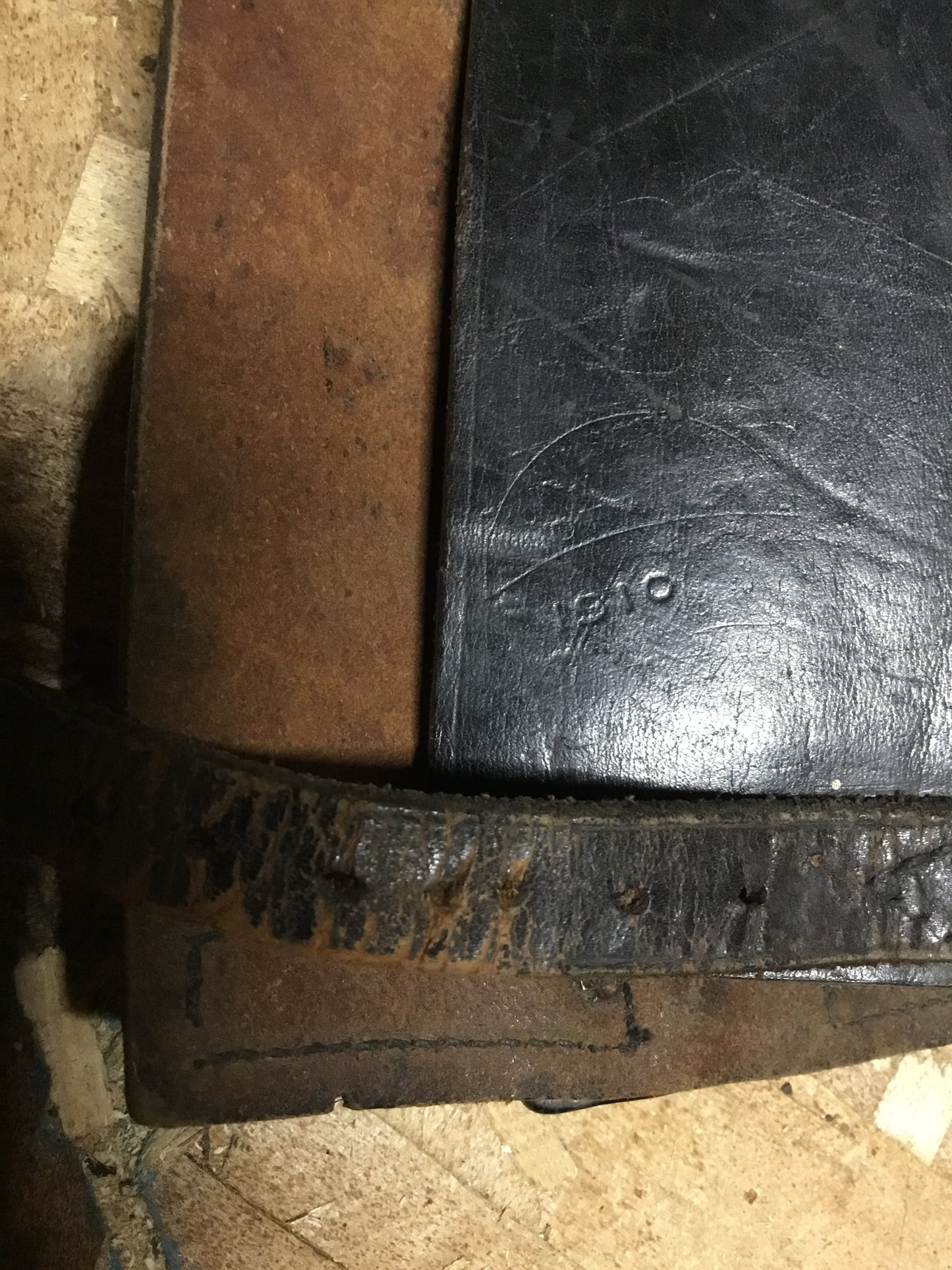 Per WW1 Canadian Leather Gaiters  1910-1911