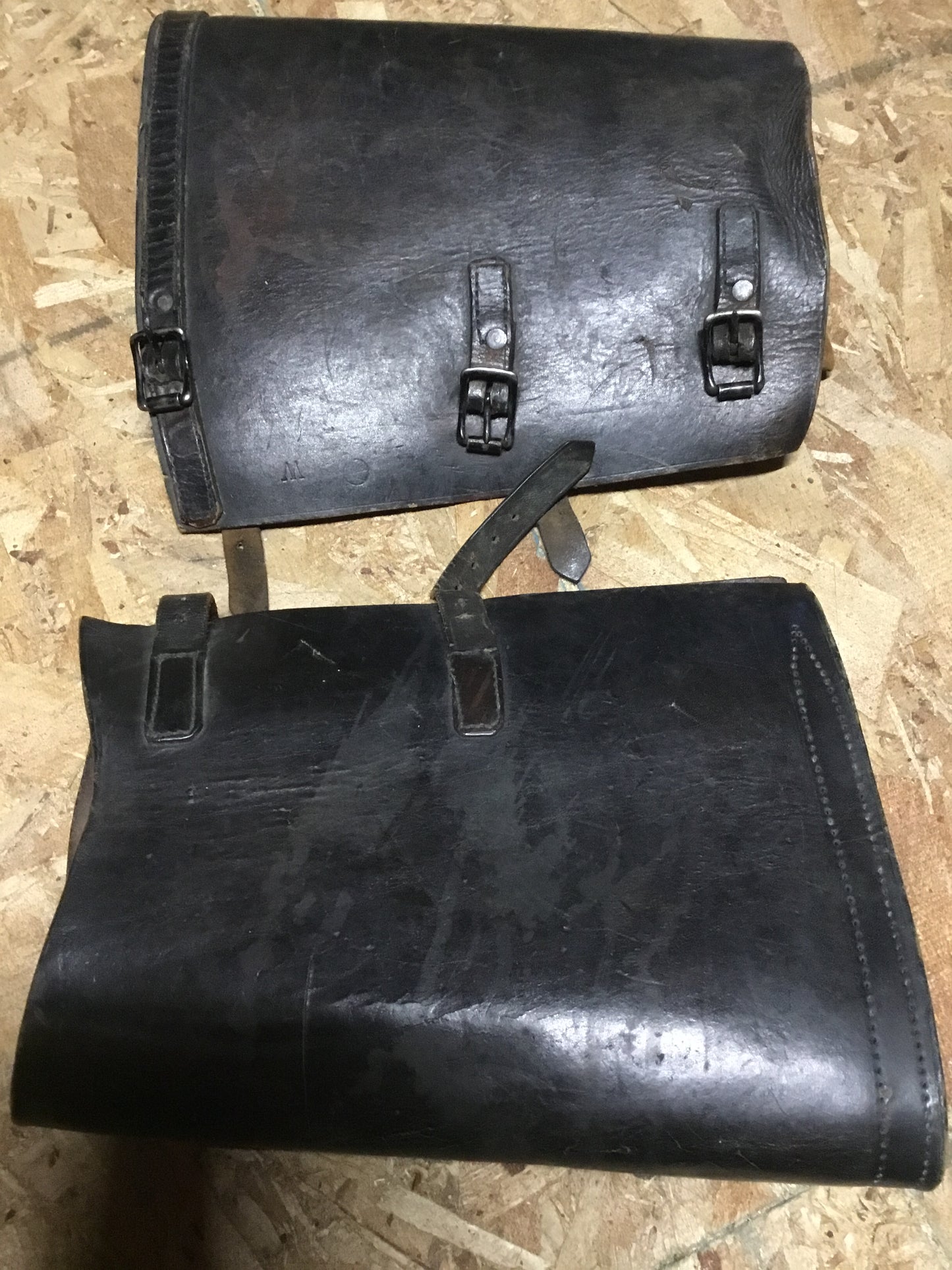 Per WW1 Canadian Leather Gaiters  1910-1911