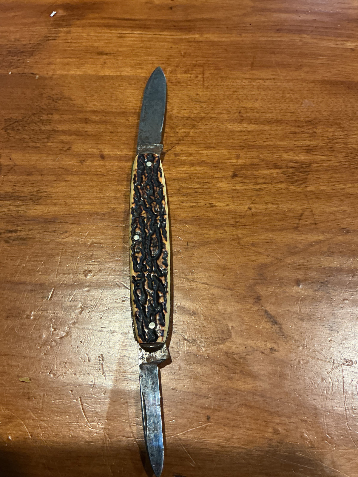 Vintage Camco two blade folding pocket knife USA