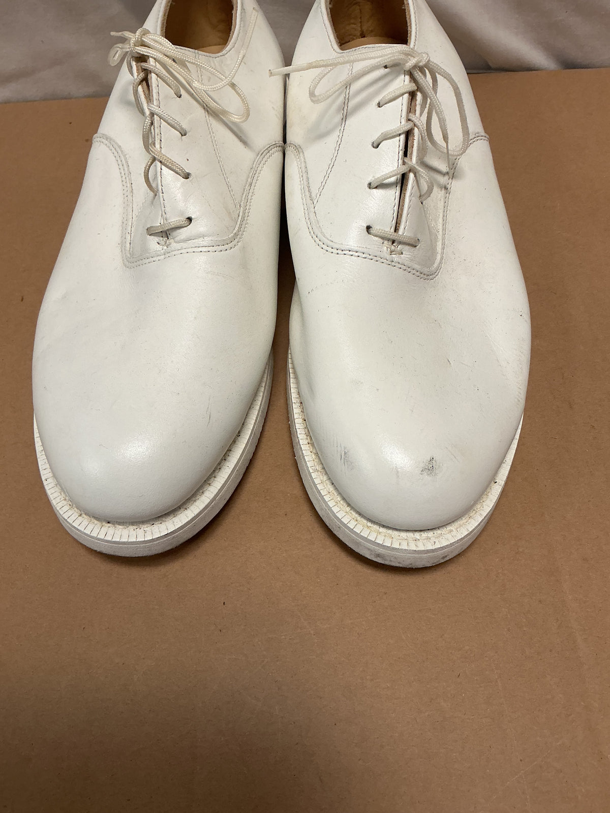 Canadian Navy Dress Shoes Size 8 1/2 E Made in Canada