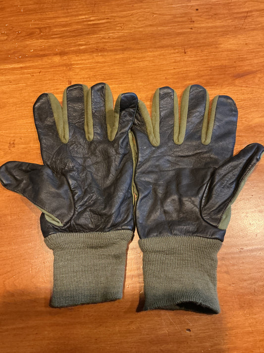Vintage Milirary Gloves Mortar  Gloves Large