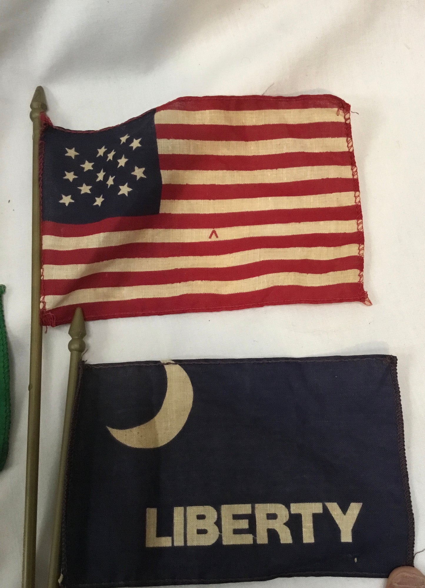 4U.S. Related Hand Held Parade Flags .