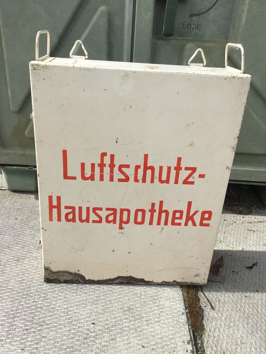 WW11 German medicine cabinet , Luftschutz