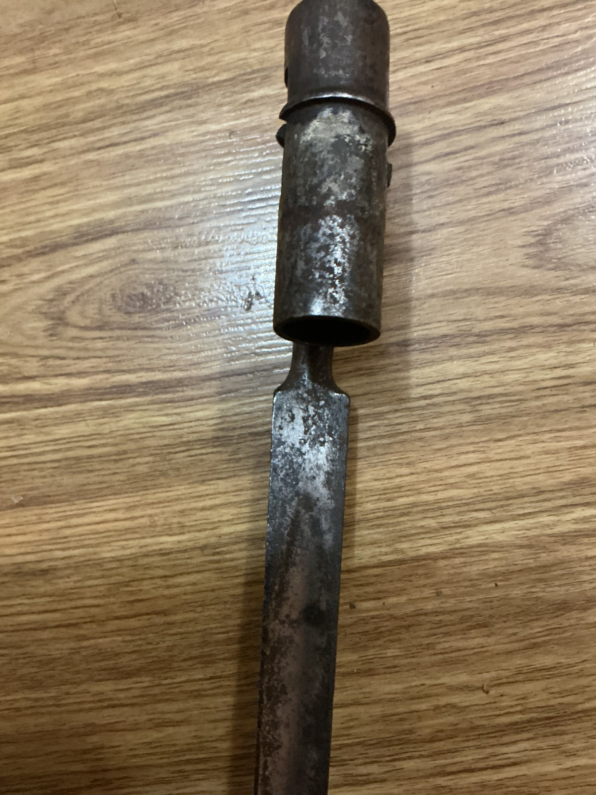 Early Socket Bayonet with some marking