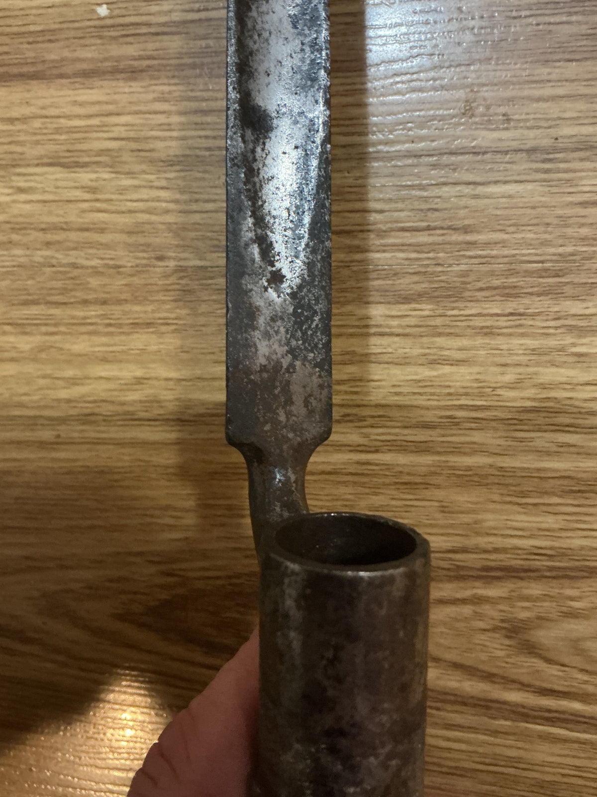 Early Socket Bayonet with some marking
