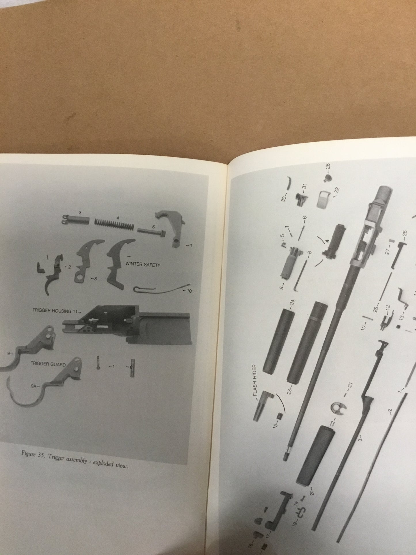 TM9-1005-222-12 Operator Manual including repair parts Rifle Caliber 30 M1 , Snipers