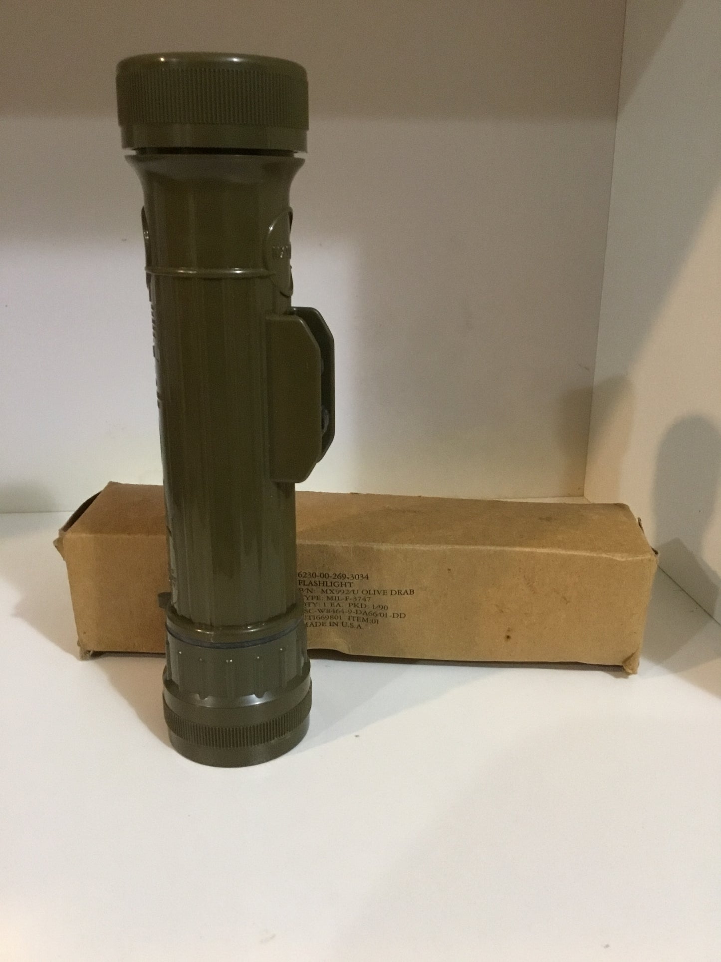 New Military Flashlight , with Box