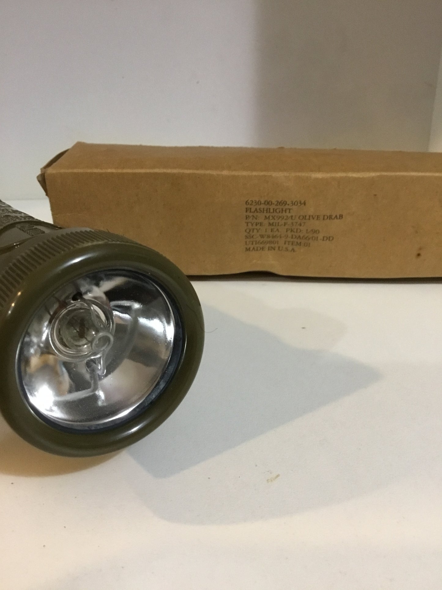New Military Flashlight , with Box