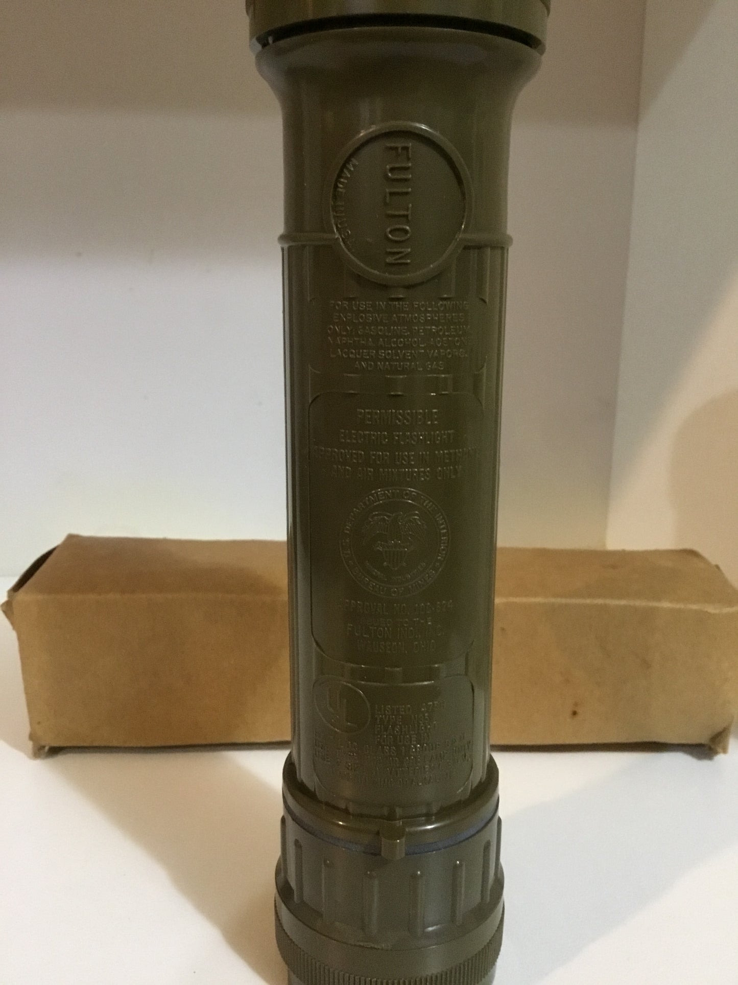 New Military Flashlight , with Box