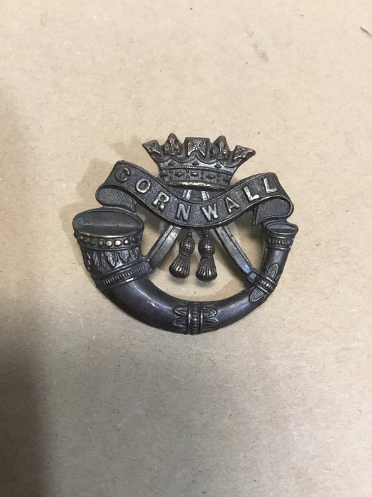 British Duke of Cornwall Light Infantry  Cap Badge (1939-1945)