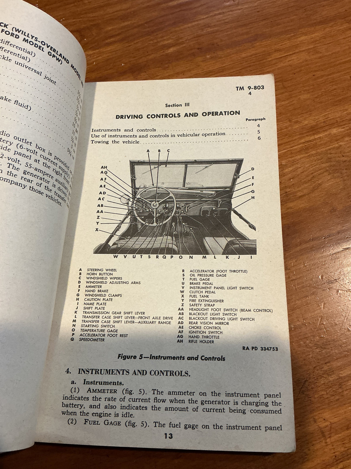 WWII 1944 DATED WILLYS MB AND FORD GPW JEEP TECHNICAL MANUAL
