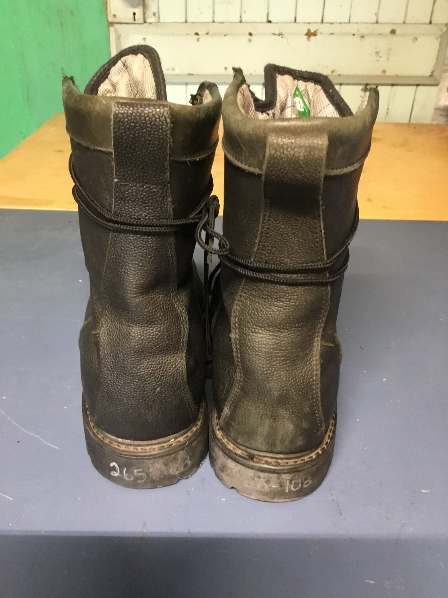 Military Terra Work Boots Steel Toe Cold Wet Weather Size 9.5