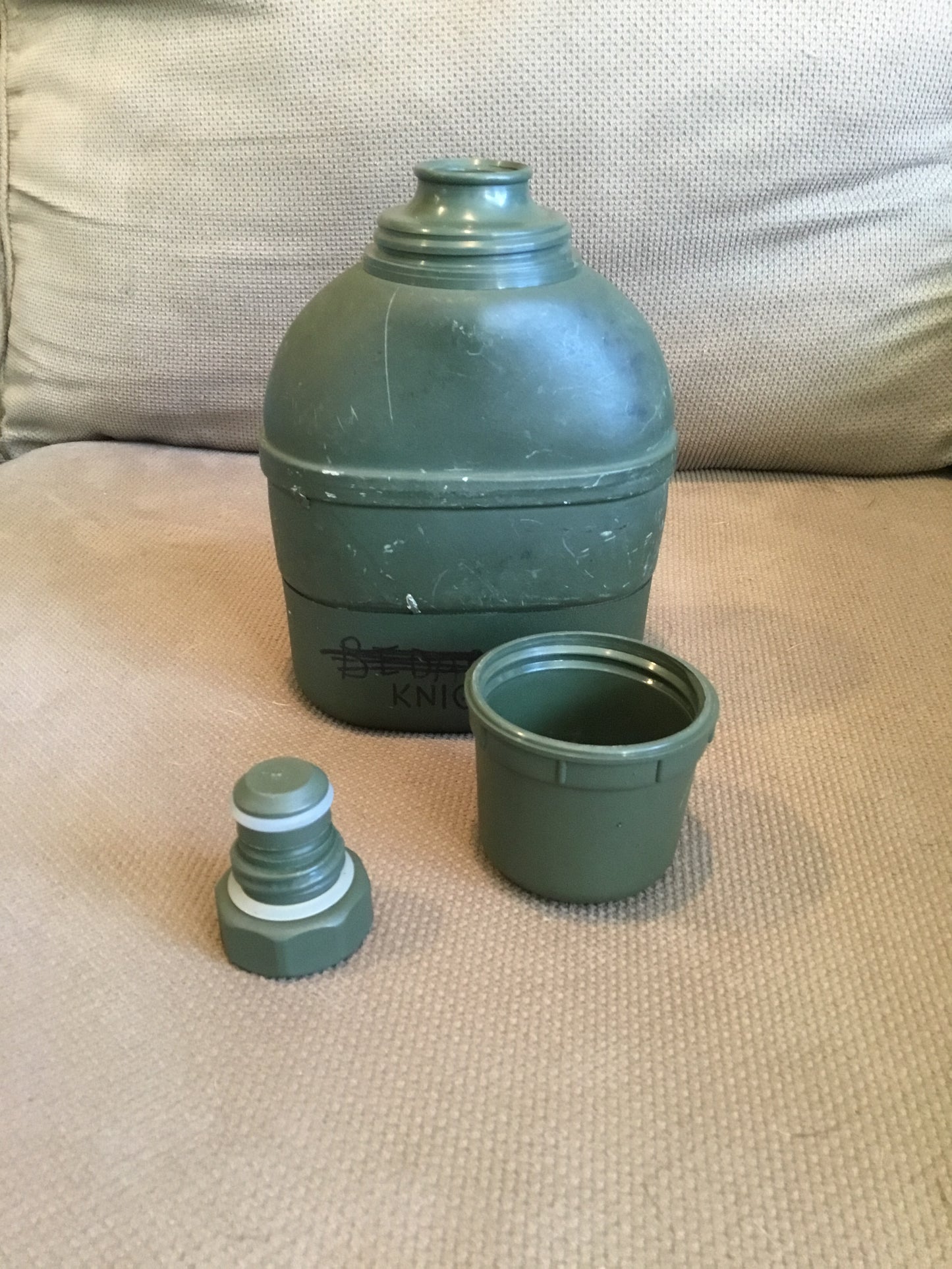 Canadian Military Thermos with Cup