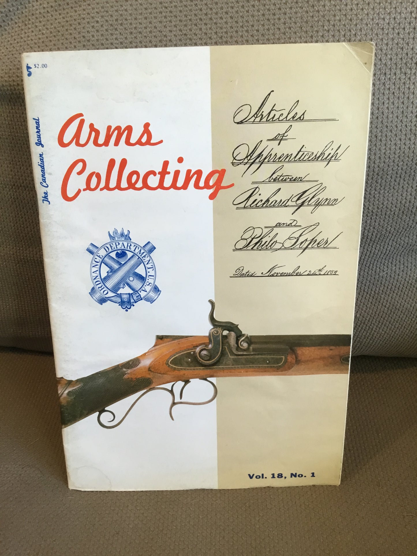 The Canadian Journal Arms Collecting Vol.18 No.1