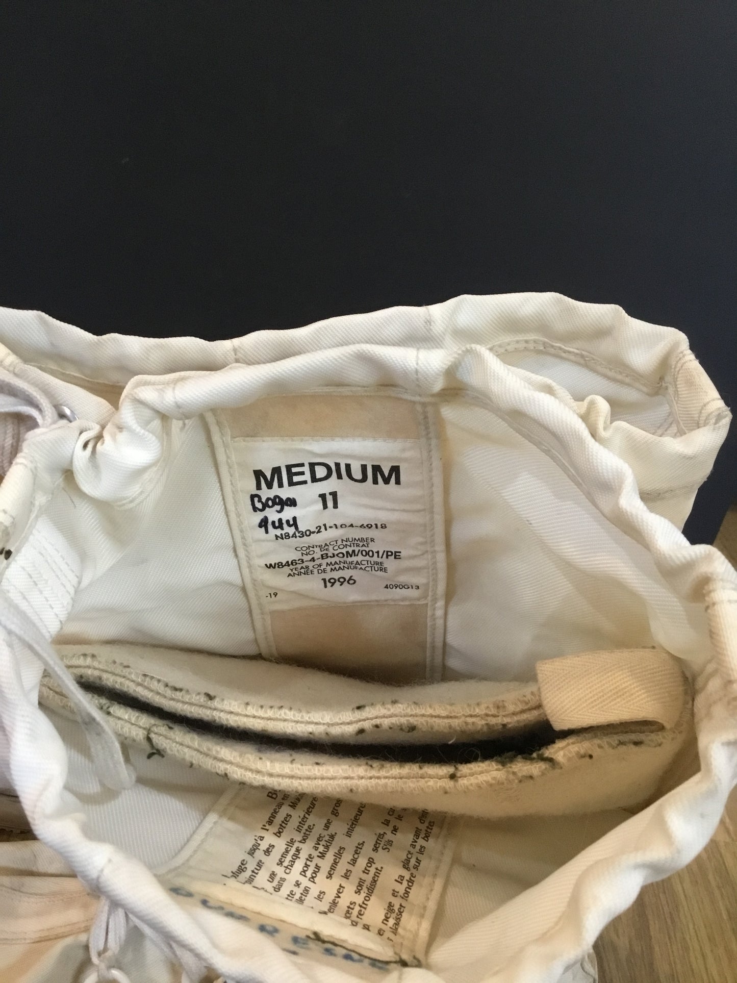 Canadian Military Winter ;Muckluck Boots Size ;11