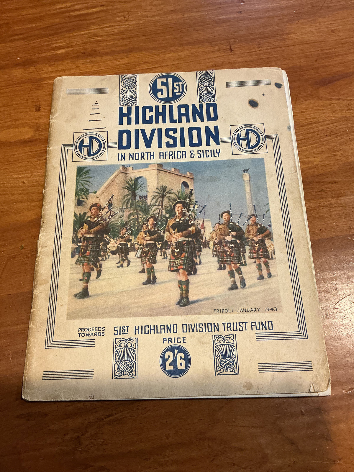 51 st Highland Division IN NORTH AFRICA IN SICILY  1943
