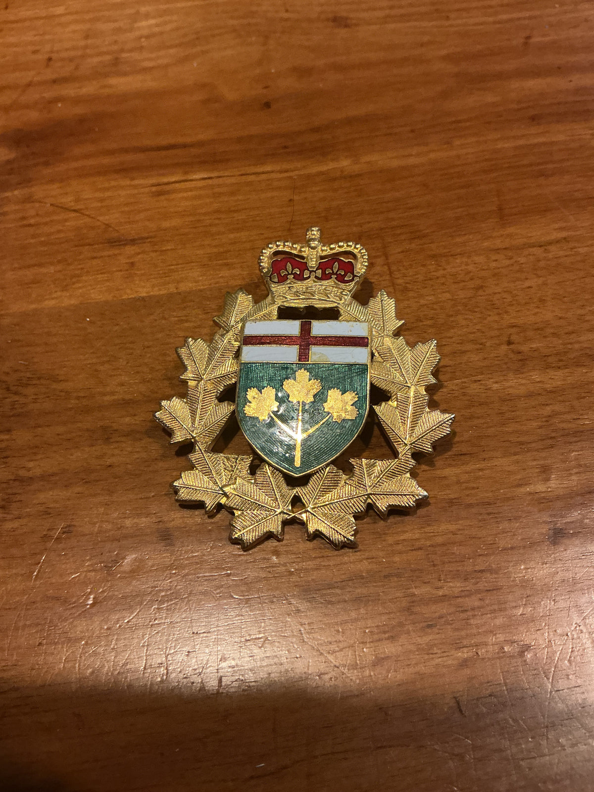 Canadian Ontario  Provincial Badge
