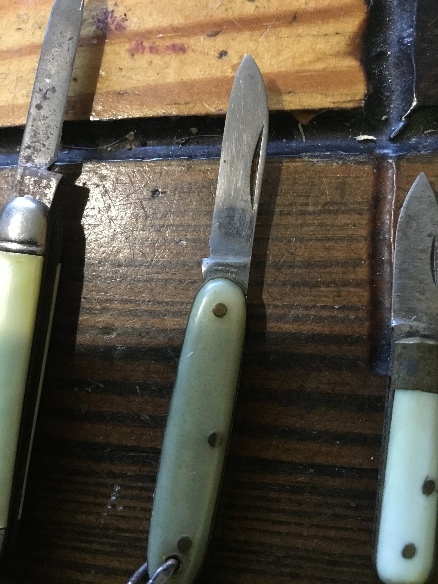 Lot of 4 Small Pocket Knives British