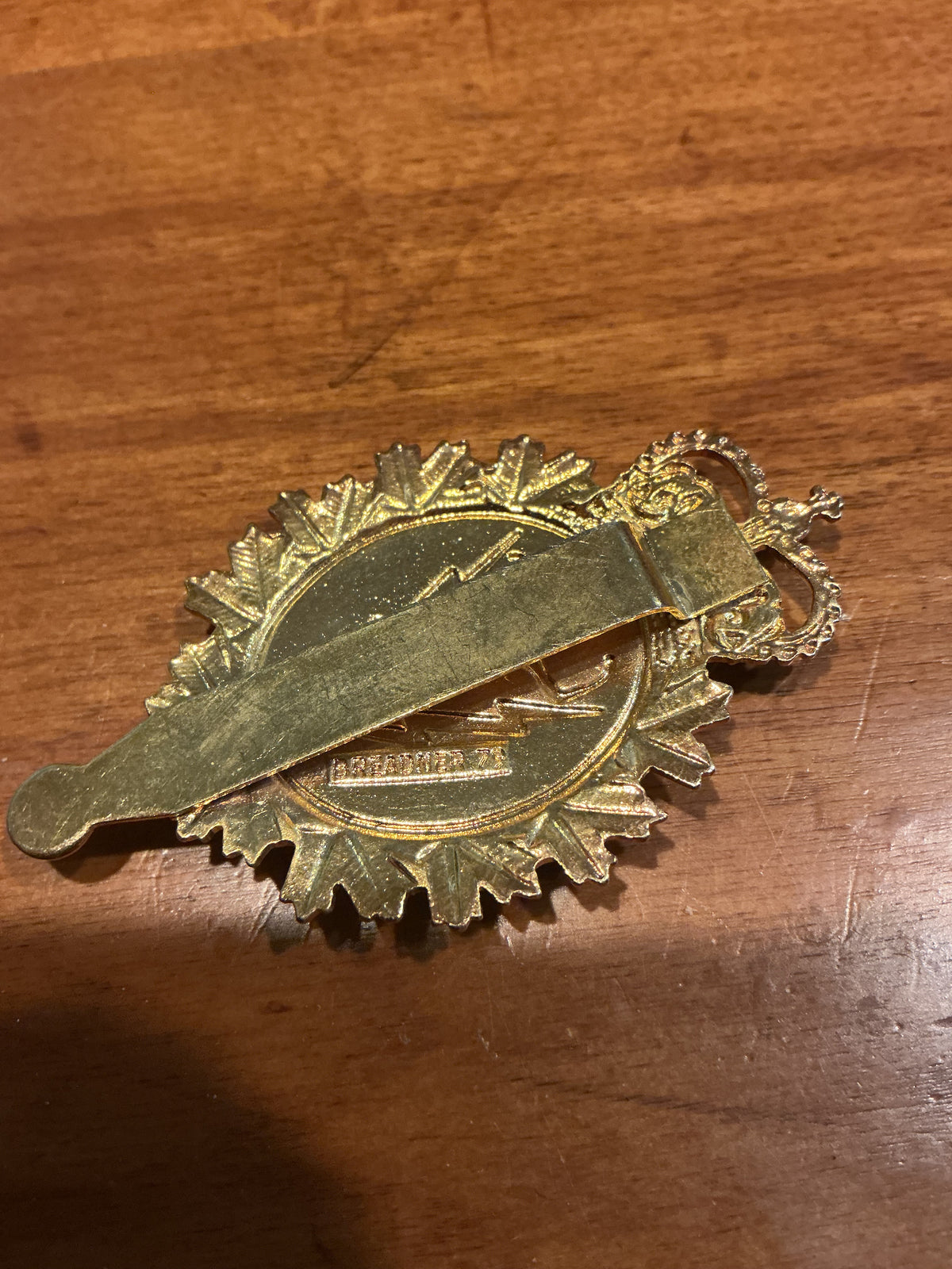 CANADIAN FORCES SIGNAL  / CAP BADGE