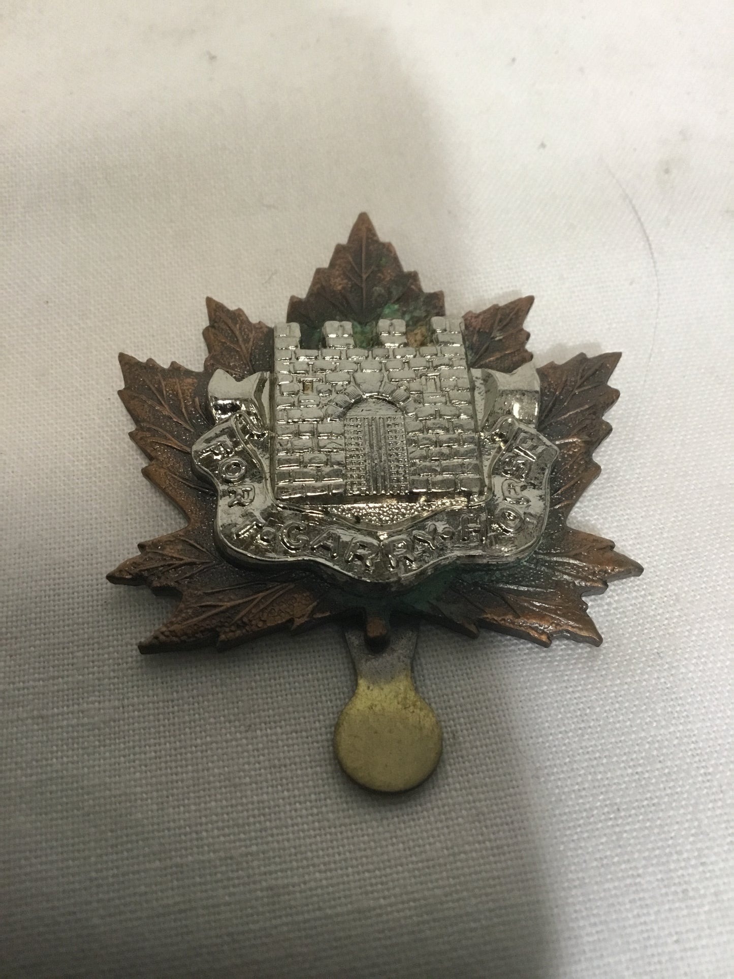 Post War Canadian Forces  Fort Garry Horse Cap Badge